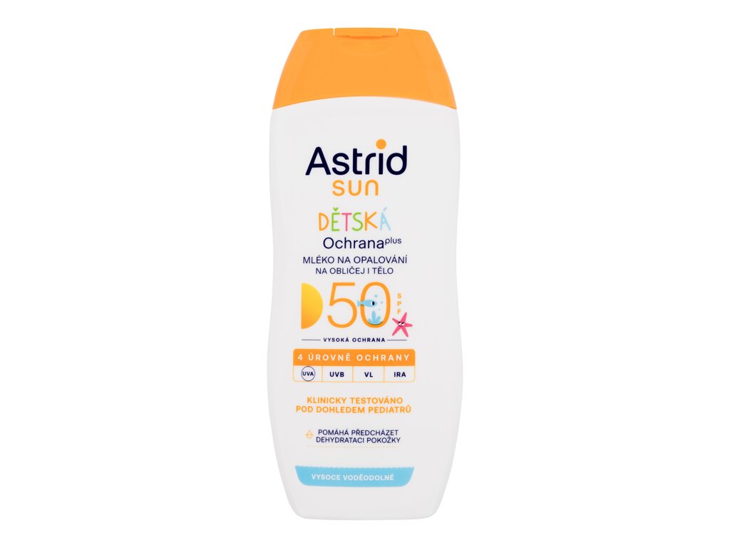 Opalovací přípravek na tělo – Astrid Sun Kids Face and Body Lotion 200 ml