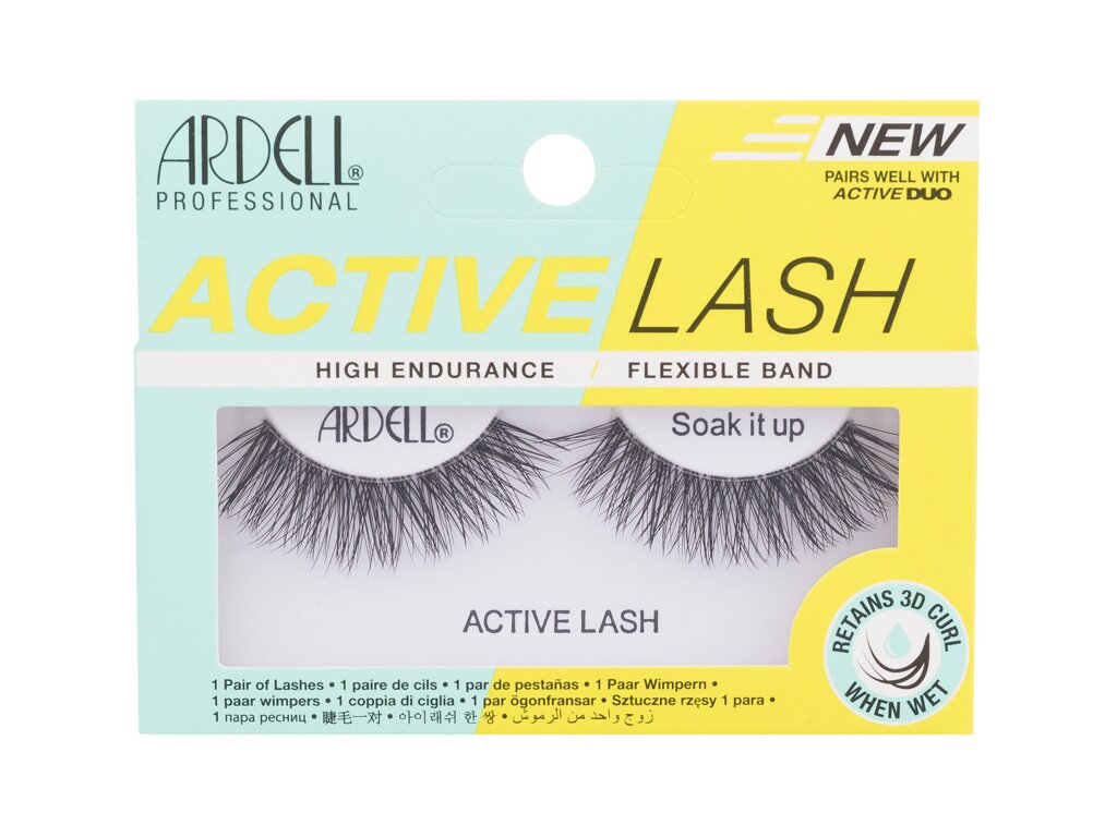 Umělé řasy – Ardell Active Lash Soak It Up 1 ks