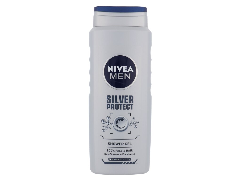 Sprchový gel – Nivea Men Silver Protect  500 ml